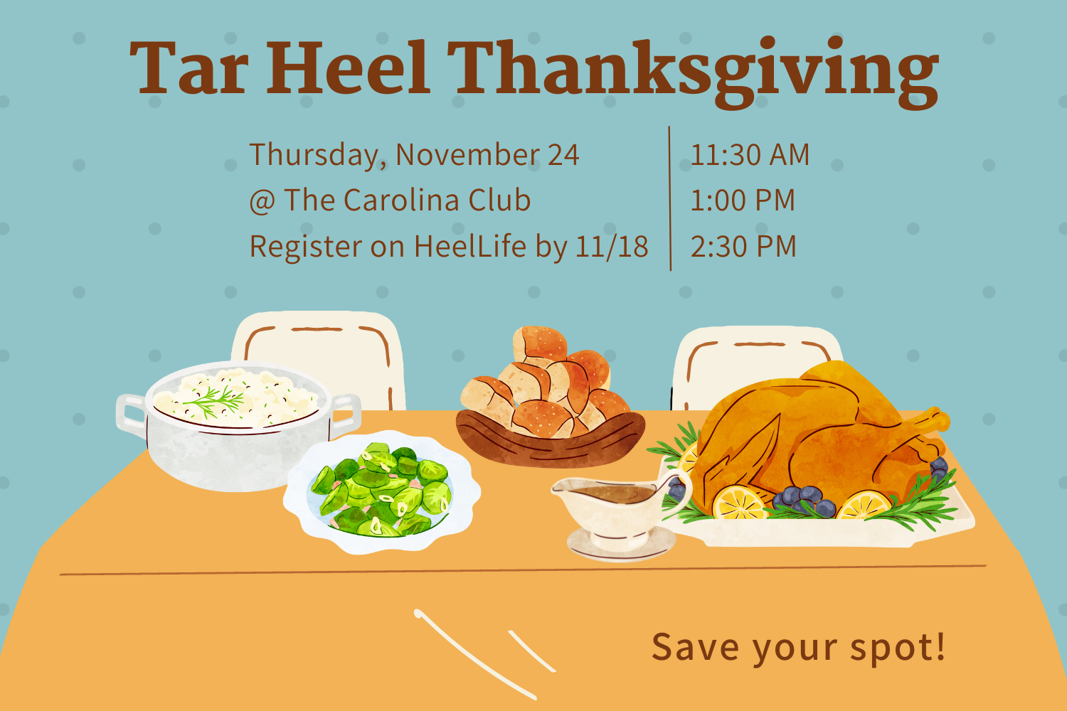 Tar Heel Thanksgiving